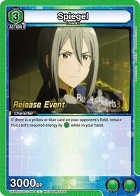 Spiegel | UE07BT: Sword Art Online Release Event Cards | Common | Normal | #UEPR/SAO-1-092