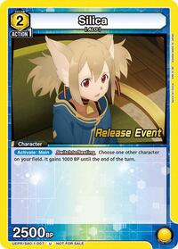 Silica (007) | UE07BT: Sword Art Online Release Event Cards | Uncommon | Normal | #UEPR/SAO-1-007