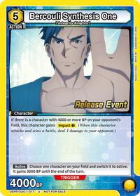 Bercouli Synthesis One | UE07BT: Sword Art Online Release Event Cards | Uncommon | Normal | #UEPR/SAO-1-017