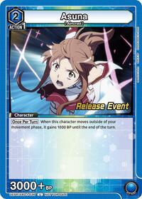 Asuna (036) | UE07BT: Sword Art Online Release Event Cards | Uncommon | Normal | #UEPR/SAO-1-036