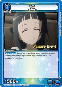 Yui (046) | UE07BT: Sword Art Online Release Event Cards | Uncommon | Normal | #UEPR/SAO-1-046