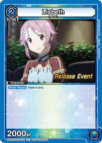 Lisbeth (061) | UE07BT: Sword Art Online Release Event Cards | Uncommon | Normal | #UEPR/SAO-1-061