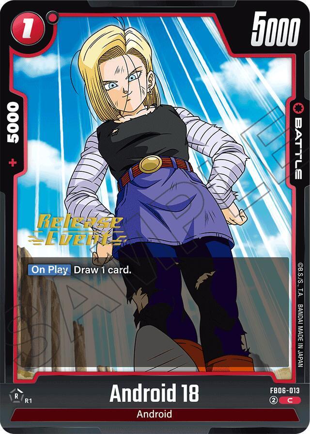 DBS Fusion World: Rivals Clash Release Event Cards Singles