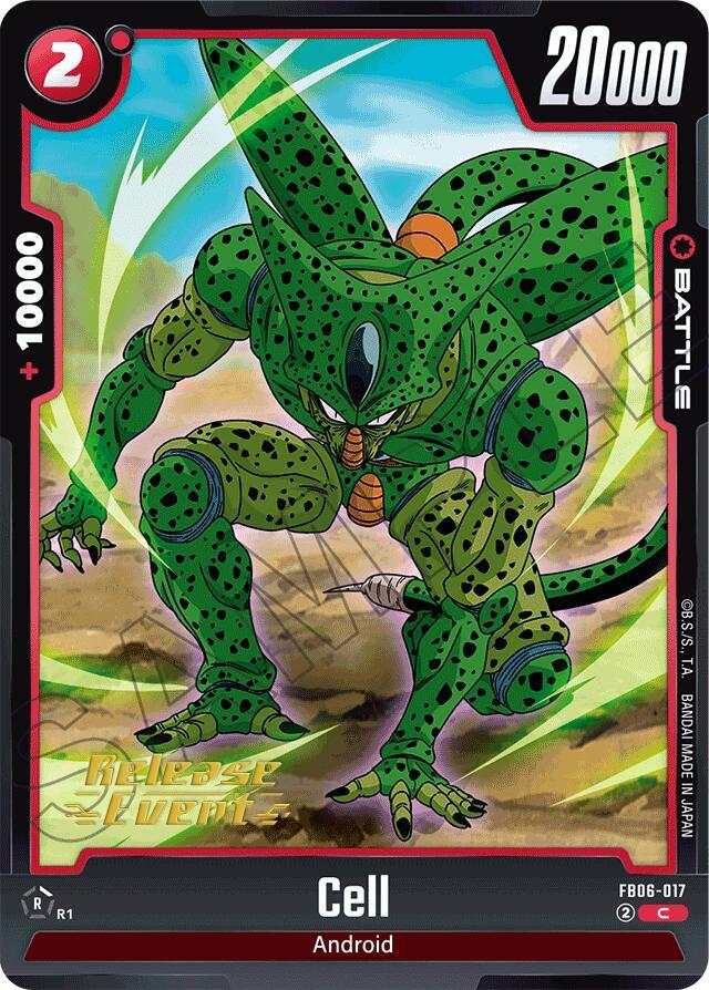 DBS Fusion World: Rivals Clash Release Event Cards Singles