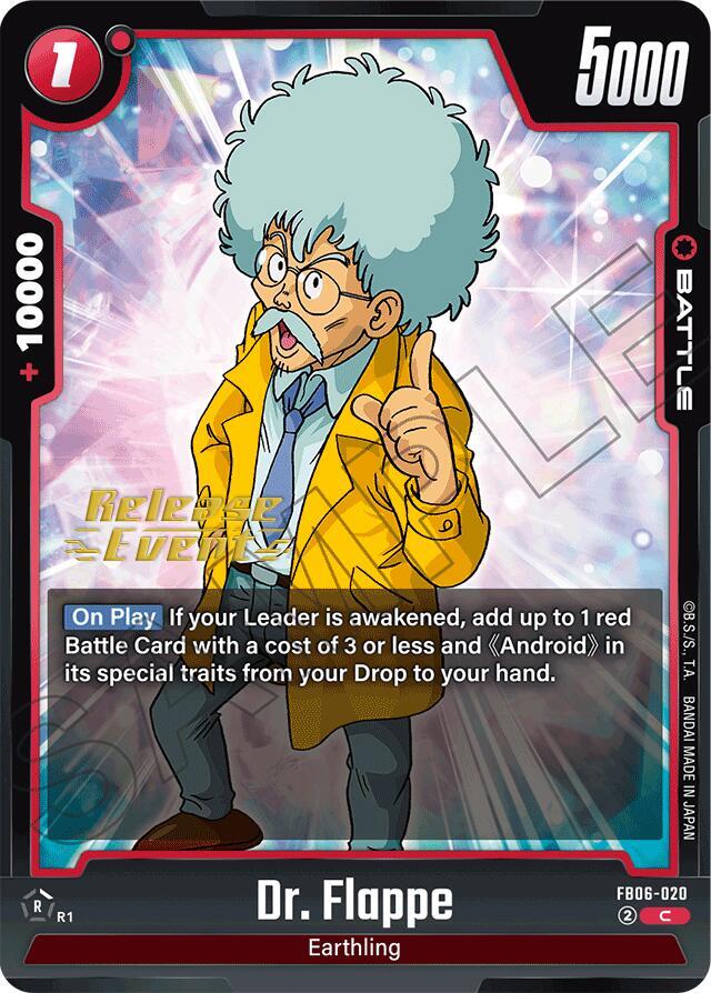 DBS Fusion World: Rivals Clash Release Event Cards Singles