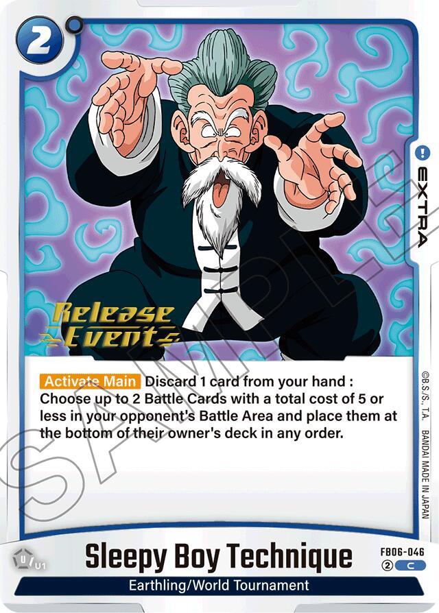 DBS Fusion World: Rivals Clash Release Event Cards Singles