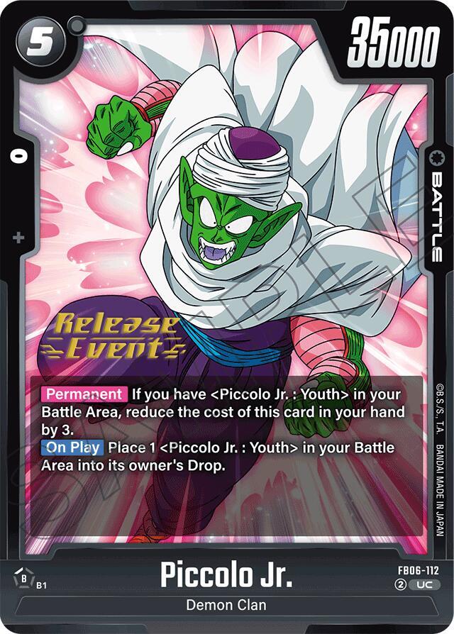 DBS Fusion World: Rivals Clash Release Event Cards Singles