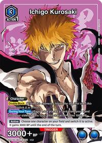 Ichigo Kurosaki | UE01NC: New Card Selection: BLEACH: Thousand-Year Blood War | Special | Foil | #UE01NC/BLC-3-001