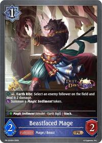 Beastfaced Mage | Shadowverse: Evolve Promo Cards | Promo | Normal | #PR-222EN
