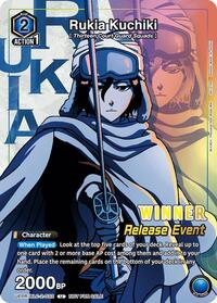 Rukia Kuchiki (Release Event Winner) | UEX01BT: BLEACH: Thousand-Year Blood War Vol.2 Release Event Cards | Uncommon | Foil | #UEPR/BCV-1-032