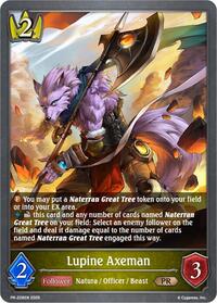 Lupine Axeman | Shadowverse: Evolve Promo Cards | Promo | Normal | #PR-228EN