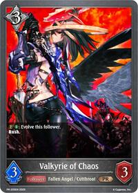 Valkyrie of Chaos - PR-225EN | Shadowverse: Evolve Promo Cards | Promo | Normal | #PR-225EN