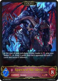 Spawn of the Abyss (Evolved) | Shadowverse: Evolve Promo Cards | Promo | Normal | #PR-220EN