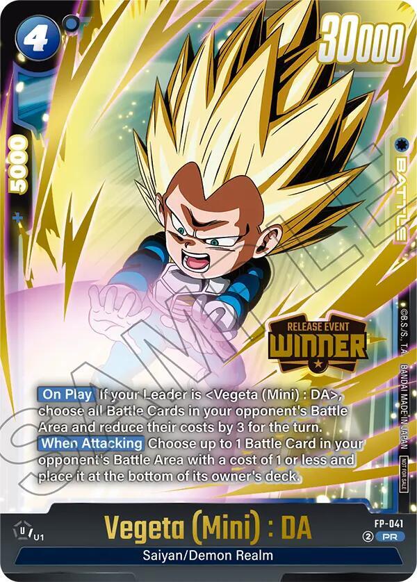 DBS Fusion World: Rivals Clash Release Event Cards Singles
