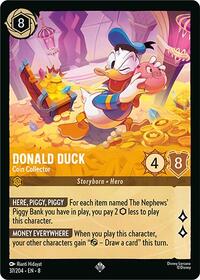 Donald Duck - Coin Collector 37/204 Super Rare