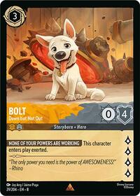 Bolt - Down but Not Out 29/204 Rare