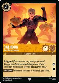 Calhoun - Hard-Nosed Leader 32/204 Common
