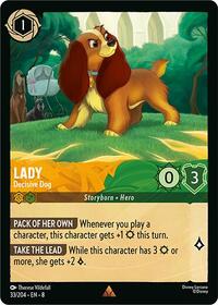 Lady - Decisive Dog 33/204 Rare
