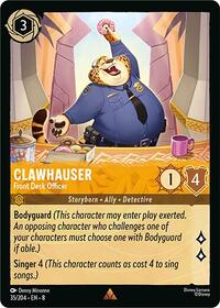 Clawhauser - Front Desk Officer 35/204 Rare