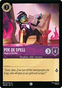 Poe De Spell - Magica's Brother 58/204 Common