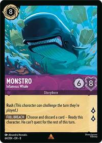 Monstro - Infamous Whale 64/204 Rare