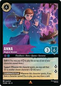 Anna - Magical Mission 72/204 Rare
