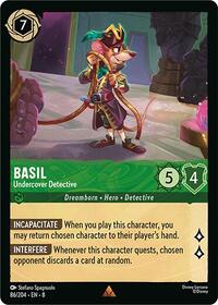 Basil - Undercover Detective 86/204 Rare