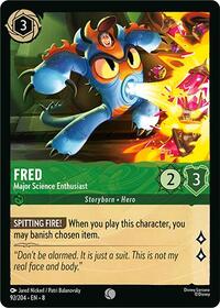 Fred - Major Science Enthusiast 92/204 Common