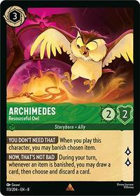 Archimedes - Resourceful Owl 113/204 Rare
