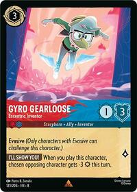 Gyro Gearloose - Eccentric Inventor 123/204 Rare