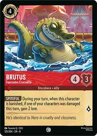 Brutus - Fearsome Crocodile 125/204 Common