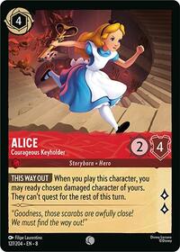 Alice - Courageous Keyholder 127/204 Common