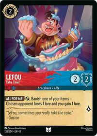 LeFou - Cake Thief 138/204 Uncommon