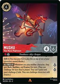 Mushu - Your Worst Nightmare 142/204 Rare