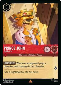 Prince John - Fraidy-Cat 146/204 Rare