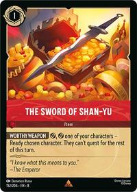 The Sword of Shan Yu 152/204 Rare