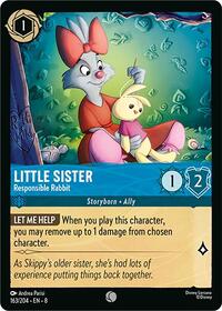 Little Sister - Responsible Rabbit 163/204 Common