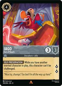 Iago - Out of Reach 195/204 Rare