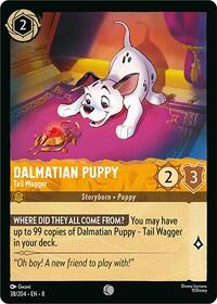 Dalmatian Puppy - Tail Wagger 38/204 Common