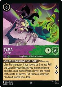 Yzma - On Edge 68/204 Super Rare
