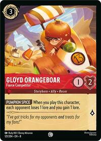 Gloyd Orangeboar - Fierce Competitor 121/204 Common