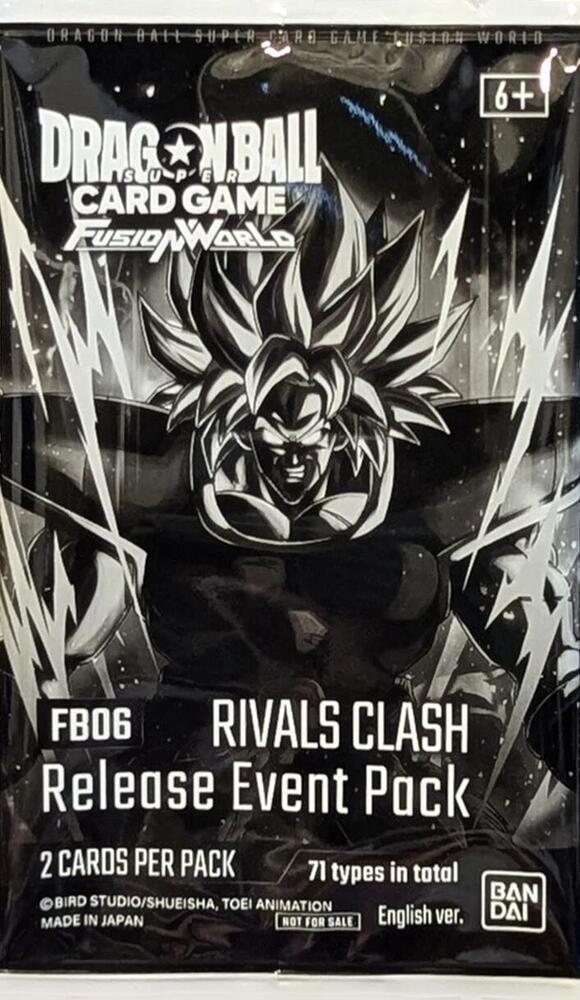Dragon Ball Super: Fusion World: Cartas de evento del lanzamiento de Rivales Enfrentados
