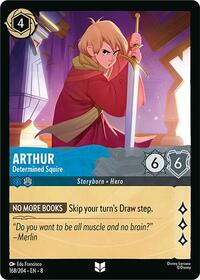 Arthur - Determined Squire 168/204 Uncommon