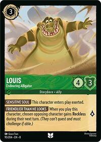 Louis - Endearing Alligator 95/204 Uncommon