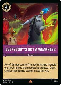Everybody's Got A Weakness 82/204 Rare