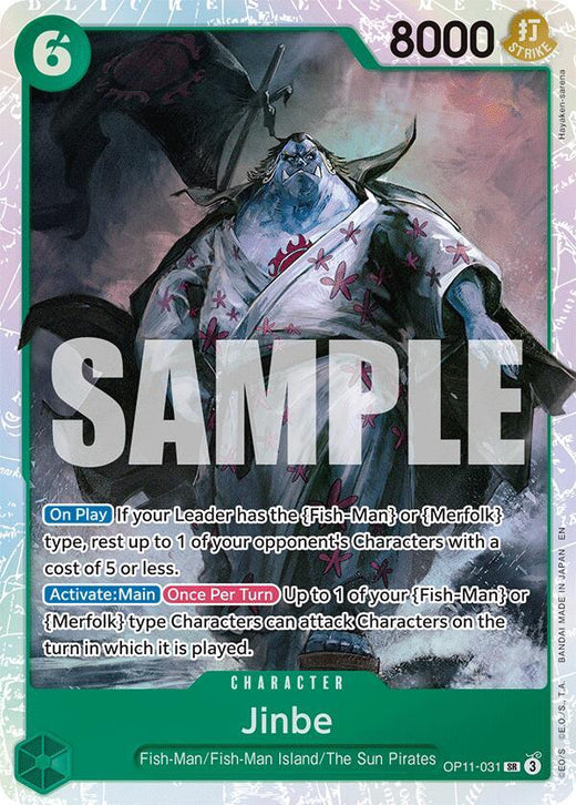 Jinbe (031) OP11-031 SR Foil