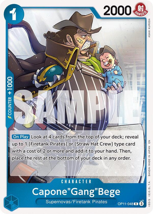 Capone"Gang"Bege (048) OP11-048 R Foil