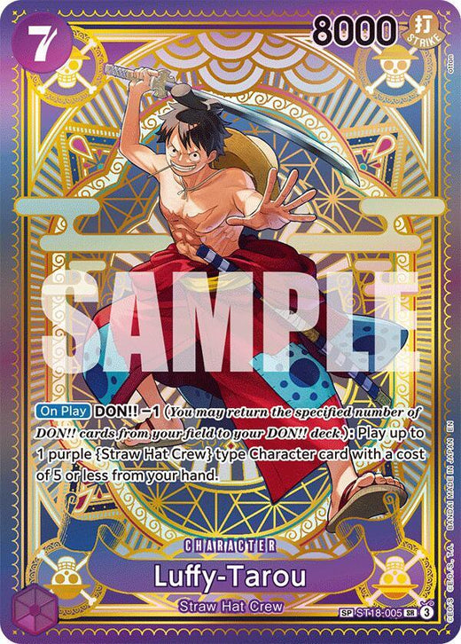 Luffy-Tarou (SP) ST18-005 SR Foil