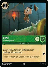 Tipo - Junior Chipmunk 89/204 Common