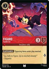Figaro - Tuxedo Cat 133/204 Uncommon